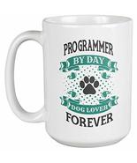 Make Your Mark Design Programmer Dog Lover Coffee &amp; Tea Mug for Nerd, Ge... - £19.71 GBP