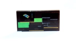 Computer Screen Black Green 4X2 Construction Piece Minifigure Fast Shipping - €3,28 EUR