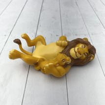 The Lion King Simba &amp; Mufasa PVC Figure Vintage 1994 Mattel Toy - $9.72 CAD