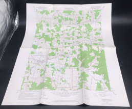 1962 Randolph NY Quadrangle Geological Survey Topographical Map 22&quot; x 27&quot; - $9.49