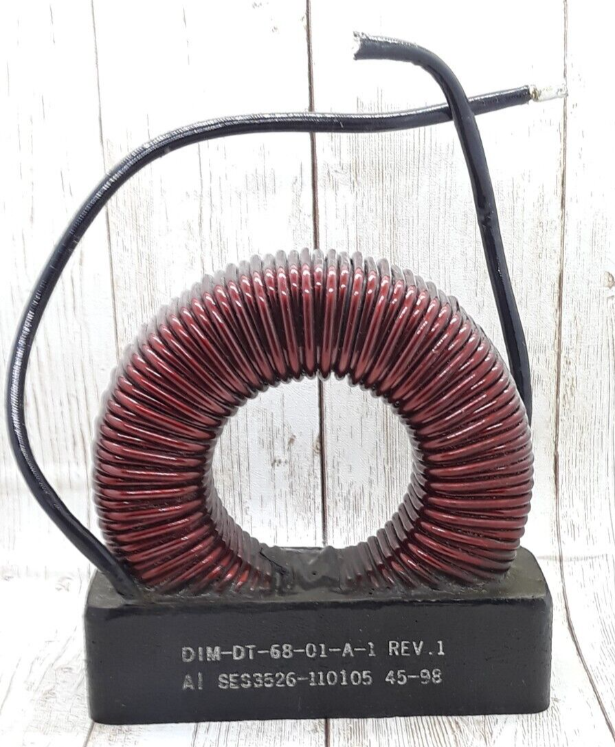 DIM-DT-68-01-A-1 Rev. 1 SES3526-110105 Power Inductor Coil - $14.99