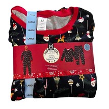 Members Mark Mens Large Pajamas Christmas Holiday Family Sleep Crew Top ... - $29.78 CAD