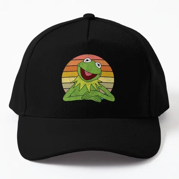 Kermit The Frog Baseball Cap Hat Summer Black Hip Hop  - £12.89 GBP