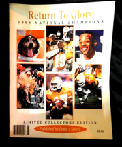 1998 Return to Glory Tennessee  Lindy&#39;s Sports Magazine Limited Edition ... - $24.75