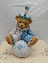 Cherished Teddies Wally You&#39;re The Tops With Me Clown On Ball Figure - £17.80 GBP