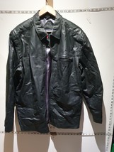 The Hudson Leather Company Gents Black Leather Jacket - Size L - £32.48 GBP