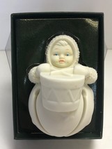 Dept. 56 Snowbabies - Little Drummer Jinglebaby Bisque 6859-4 In Box - $8.86