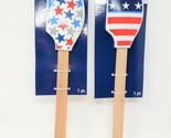 Red White &amp; Blue Holiday Rubber Spatula - £8.64 GBP