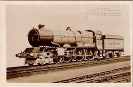 King George V Britain&#39;s Most Powerful Passenger Locomotive RPPC Postcard Z23 - £15.97 GBP