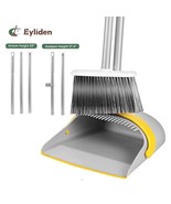 EYIDEN BROOM DUSTPAN SET-GRAY/YELLOW - $221.67 MXN