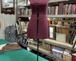 Vintage 14 Panel Adjustable Dress Form Clawfoot Mannequin Sewing Dressmaker - $147.51