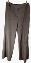 Ann Taylor Loft Women&#39;s Pants Wool Size 10 Lining Wide Leg Career Gray - £11.07 GBP