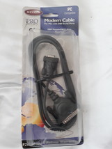 Belkin Pro Series 6&#39; Modem Cable F2L088-06 DB9 Female/DB25 Male Serial  - £21.03 GBP