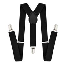 Adjustable Men Suspenders with Strong Clips Heavy Duty Braces Y-Back for... - $8.72