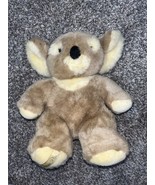 MAIN JOY Koala Bear Stuffed Animal w/ PLATINUM PLUS Tag Vintage 10&quot; PLUS... - $221.56 MXN