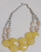 Seacoast Sunset - Paparazzi Yellow Necklace 20&quot; - $84.28 MXN