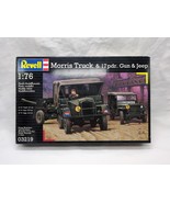 *Incomplete* Revell Morris Truck &amp; 17 pdr. Gun &amp; Jeep Model Kit - $22.76