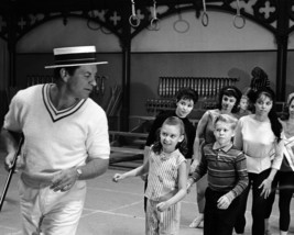 Robert Preston in The Music Man teaching dance to kids 11x14 Photo - $14.99