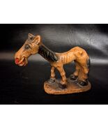 1940 Souriant Qui A Faim Cheval Figurine Personnage Composite Collection... - $29.92