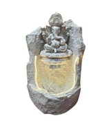 Resin Handmade Ganesha waterfall fountain Hindu deity of wisdom and pros... - $257.91 CAD