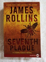 The Seventh Plague by James Rollins (2016, Sigma Force #12, Large Print Paperba) - £2.38 GBP
