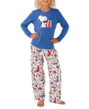 Munki Munki Little &amp; Big Kid Snoopy Holiday Family Pajama Top Only,1-Piece,8 - £38.79 GBP