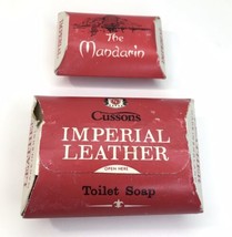 Vintage Cussons Imperial Leather Bar Soap Lot Made in England - £9.59 GBP