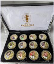 GERMANY 2024 UEFA European Football Championship, England Coins Set with Box - £78.85 GBP