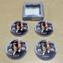 NEW NASCAR Four Generations of Petty Absorbent Coasters #43 Auto Racing ... - £11.62 GBP