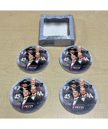 NEW NASCAR Four Generations of Petty Absorbent Coasters #43 Auto Racing ... - £11.62 GBP