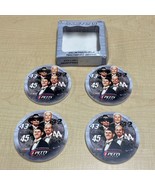 NEW NASCAR Four Generations of Petty Absorbent Coasters #43 Auto Racing ... - £11.15 GBP