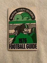 MARINE CORPS RESERVE  1976  FOOTBALL GUIDE  14th Annual Edition  Good co... - $2.95