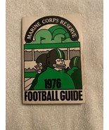 MARINE CORPS RESERVE  1976  FOOTBALL GUIDE  14th Annual Edition  Good co... - £2.27 GBP