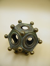 Plastic Resin replica of Roman Dodecahedron. Natural size. London museum... - $44.55