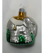BLOWOUT Vintage POLAND Figural Circus Elephant Christmas Ornament Glass ... - $203.86 MXN