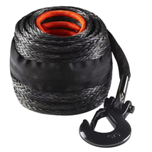 VEVOR Synthetic Winch Rope, 3/8" x 85' 26,500lbs Synthetic Winch Line Ca... - $50.99