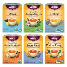 Yogi Tea Favorites Tea Variety Pack - 16 Tea Bags per Pack (6 Packs) - $49.99