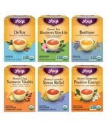 Yogi Tea Favorites Tea Variety Pack - 16 Tea Bags per Pack (6 Packs) - $68.37 CAD