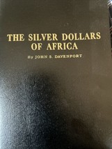 The Argento Dollari Of Africa By John S Davenport 1959 Libro Whitman Pub... - $10.62