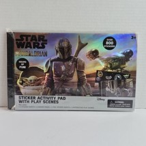 Disney Star Wars Mandalorian Interactive Sticker Pad Play Scenes Activit... - £6.96 GBP