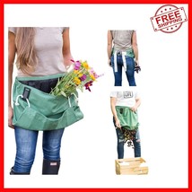 Roo Gardening Apron - Adjustable Water-Resistant Pouch, Canvas Cotton Du... - $798.89 MXN