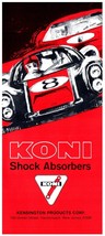 ca 1975 Koni Shock Absorbers Catalog / Brochure BX1 - £8.52 GBP