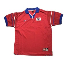 Men Nike South Korea Home 1998 Camisa Trikot Football Soccer Maglia Maillot - £84.41 GBP