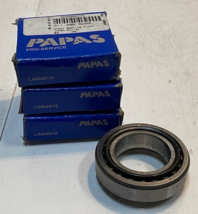 3 QUANTITY OF PAPAS TAPERED ROLLER BEARINGS L45449/10 | 311405625B (3 QU... - $26.39