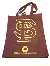 FSU Seminoles Reusable Gift Bag Tote Seminoles Football Shopping Travel recycle - £7.55 GBP