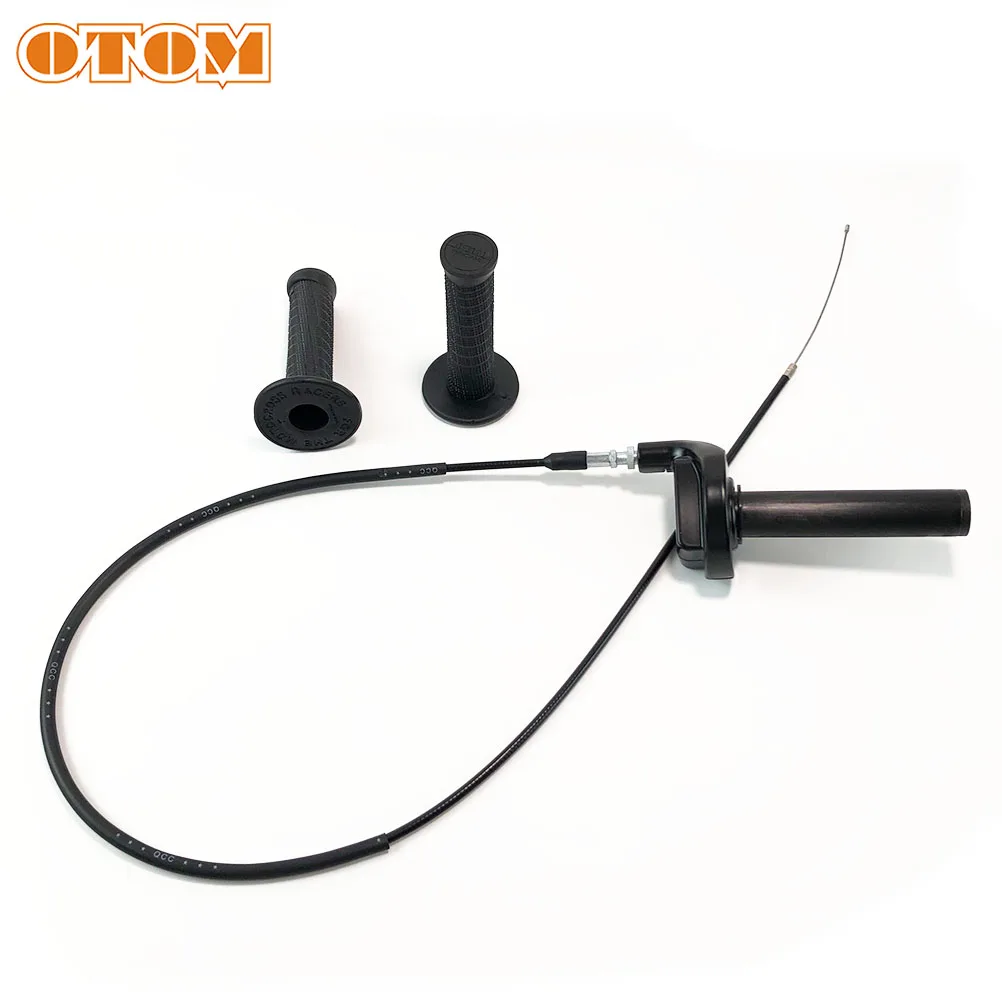 OTOM Universal Modification Motorcycle Throttle Handle Grip Cable Assembly For - £13.39 GBP+