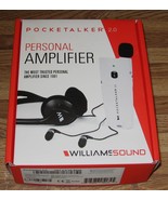 Williams Sound Pocketalker 2.0 Personal Sound Amplifier/New In Opened Box - $79.99