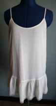 Wild Pearl Cream Color Long Layering Camisole ~M~ RN 58665 - £10.97 GBP