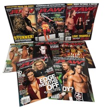 WWE Raw Magazine Mixed Lot of 8 From 2004-2006 HBK Edge HHH No Posters - $45.00