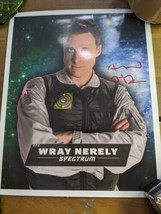 *Signed* Alan Tudyk Wray Nerely Spectrum Photo Print 8&quot; X 10&quot; - £62.14 GBP